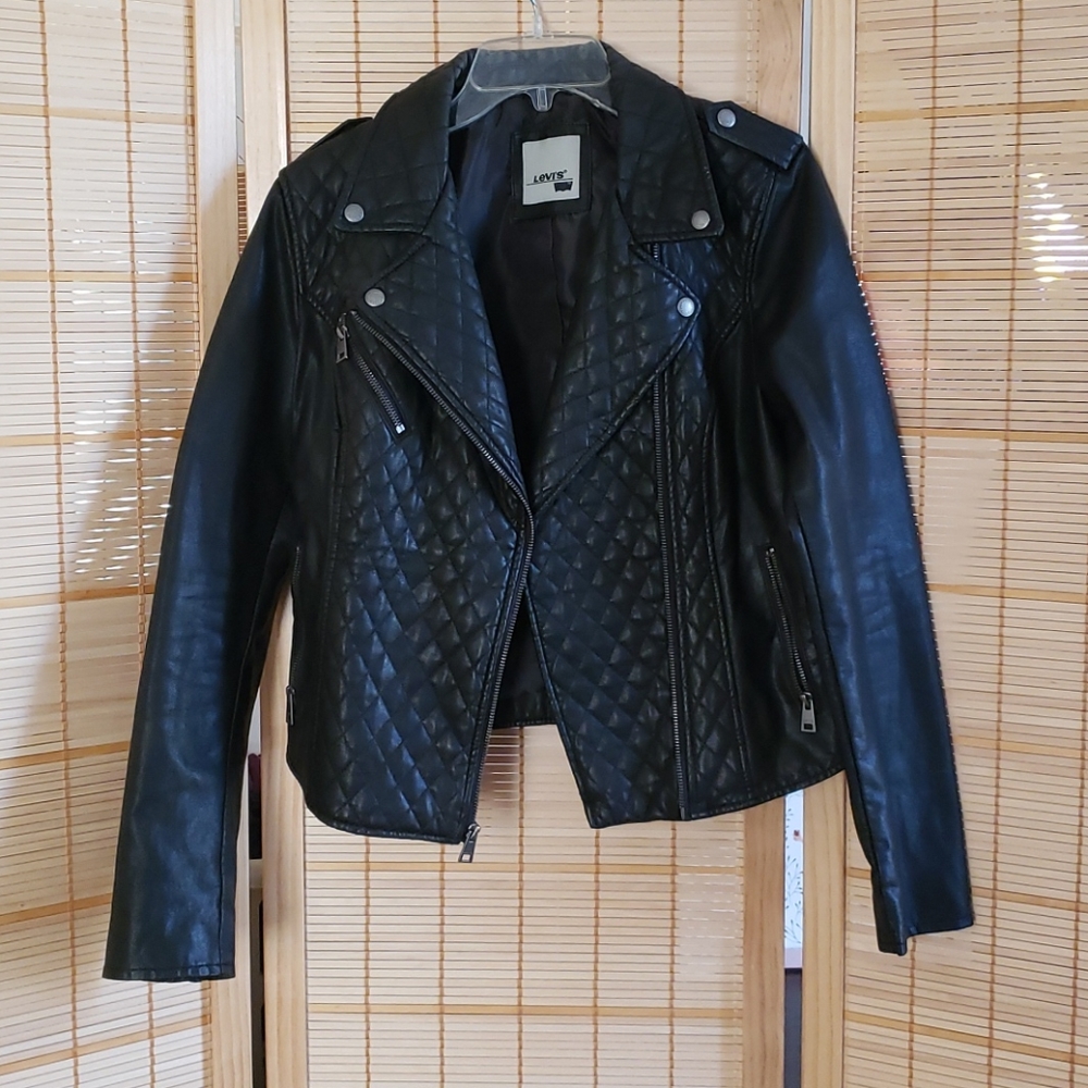 Levis Pleather Jacket